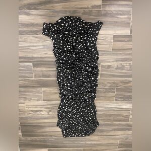 Black and white PYT dress